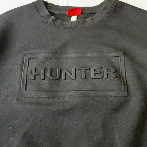 Hunter for Target crewneck sweatshirt, black. Unisex Size large - Picture 3 of 9